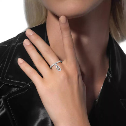 [Lumi Jewelery]Move Uno Diamond Ring