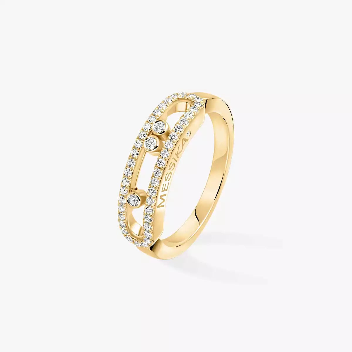 [Lumi Jewelery] Baby Move Gold Diamond Pave_ Ring