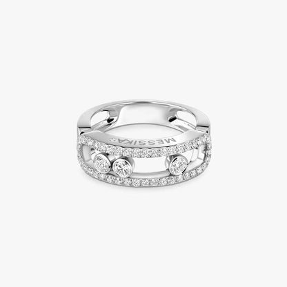 [Lumi Jewelery] Move Gold Diamond Pave_ Ring