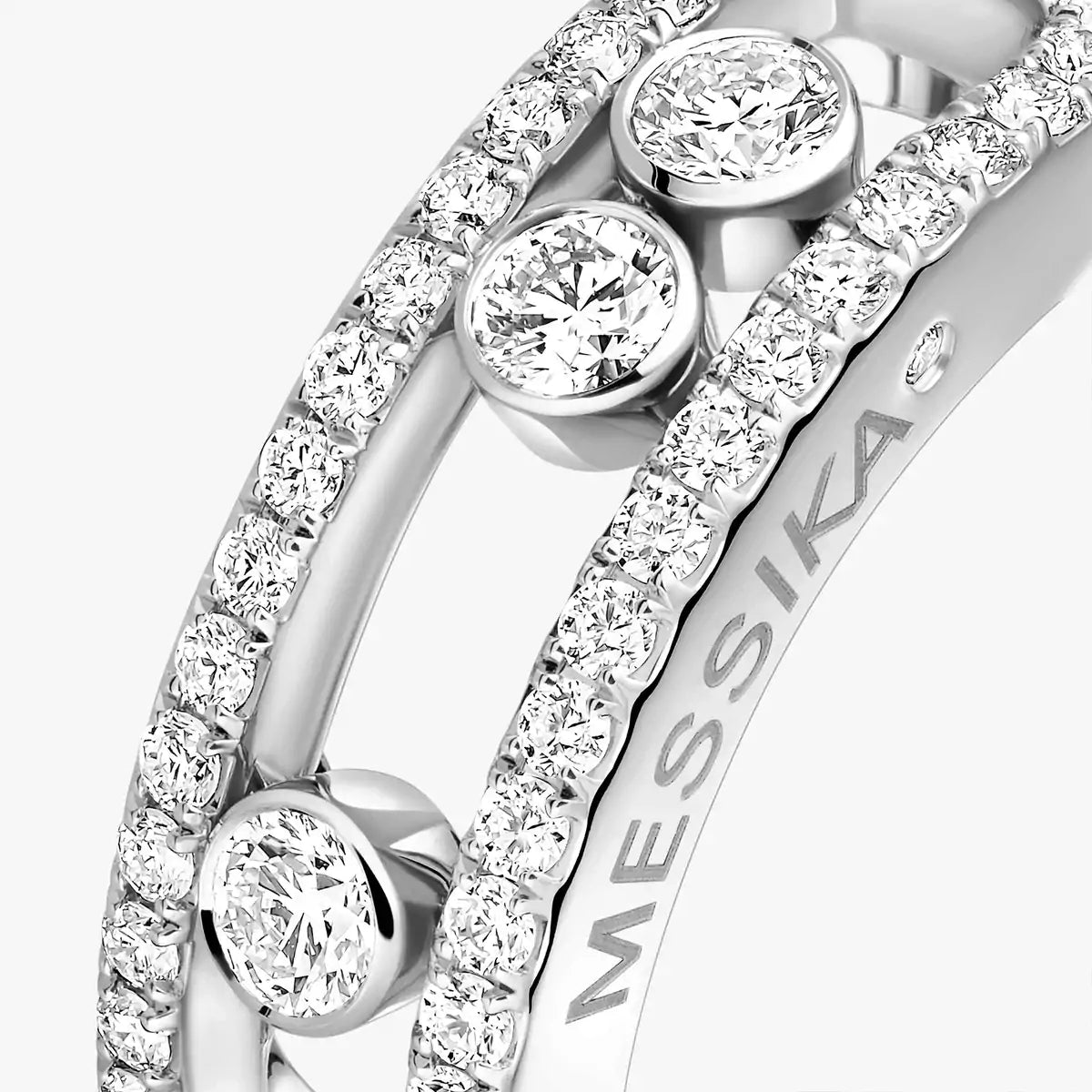 [Lumi Jewelery] Move Gold Diamond Pave_ Ring