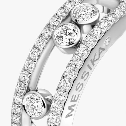 [Lumi Jewelery] Move Gold Diamond Pave_ Ring