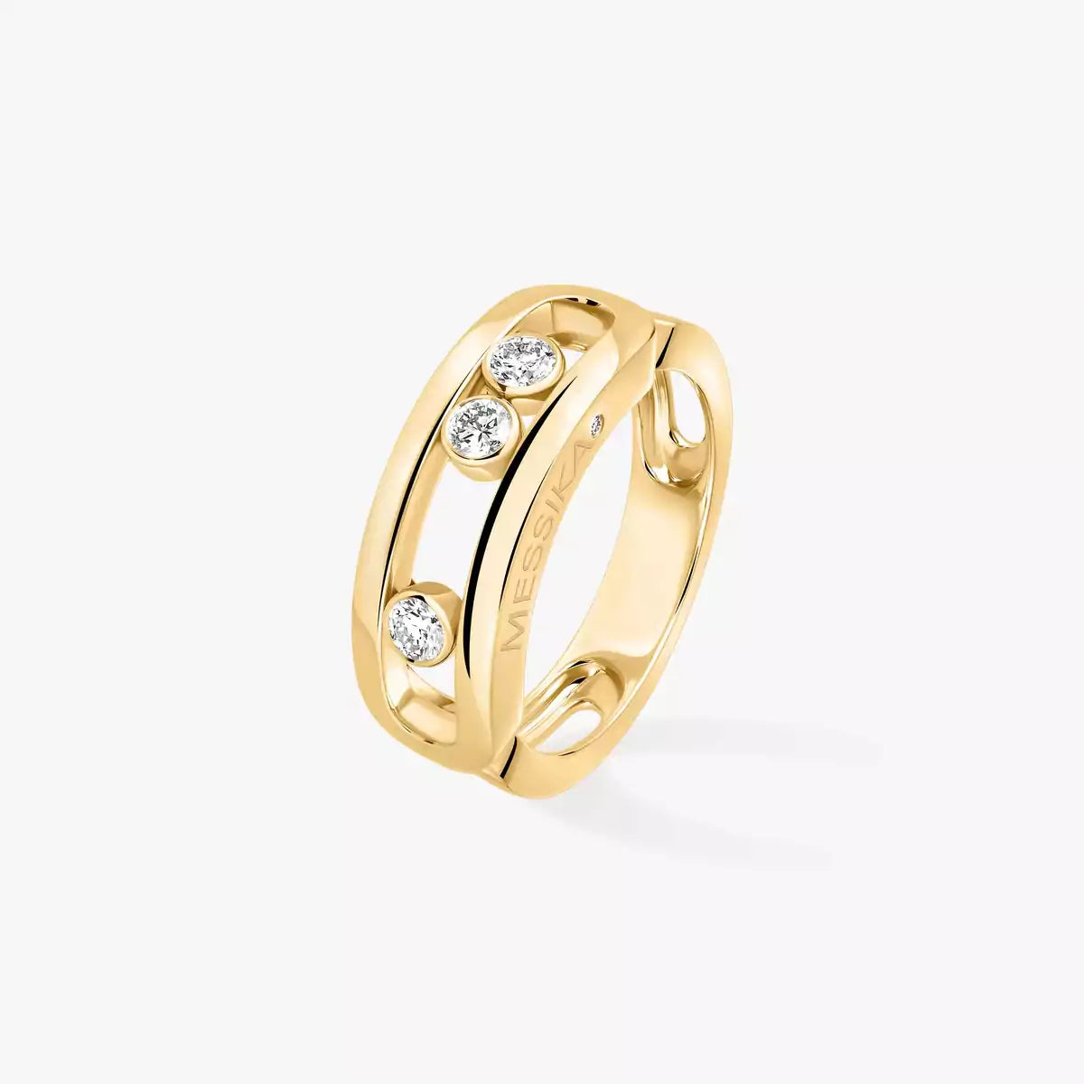 [Lumi Jewelery] MoveGold Diamond Ring