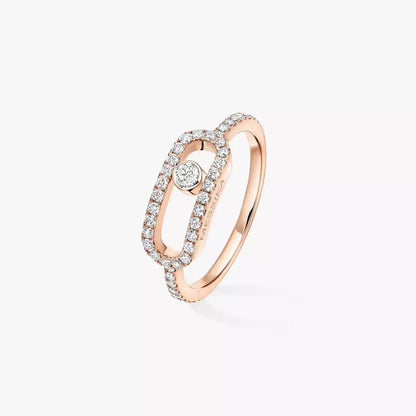 [Lumi Jewelery]Move Uno Diamond Ring in Gold