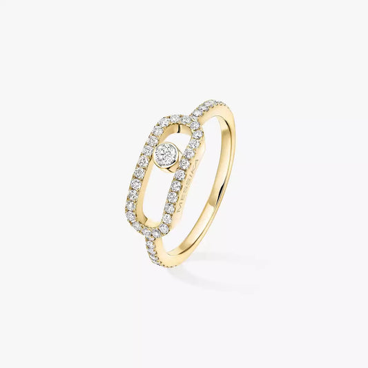 [Lumi Jewelery]Move Uno Diamond Ring in Gold