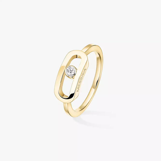 [Lumi Jewelery]Move Uno Diamond Ring in Gold