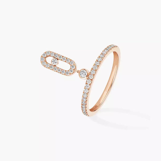 [Lumi Jewelery]Move Uno Diamond Ring