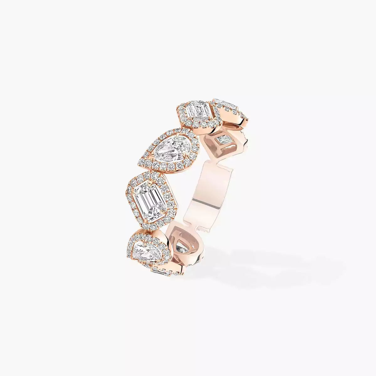 [Lumi Jewelery]Diamond Wedding Ring My Twin