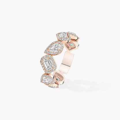 [Lumi Jewelery]Diamond Wedding Ring My Twin