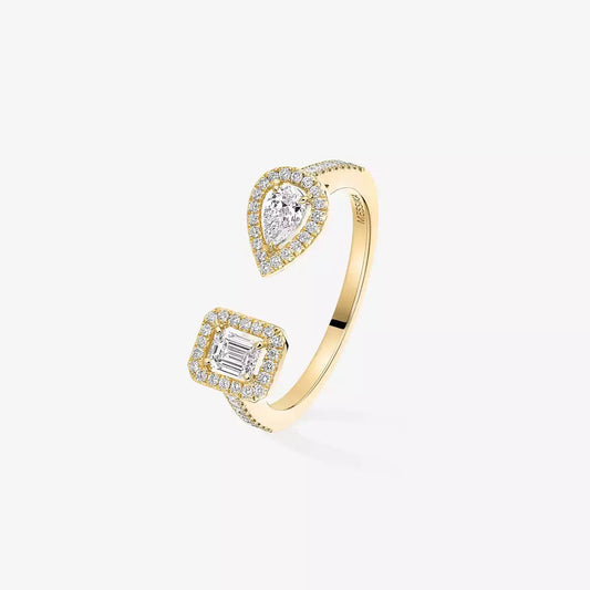 [Lumi Jewelery]My Twin Toi Gold Diamond Ring