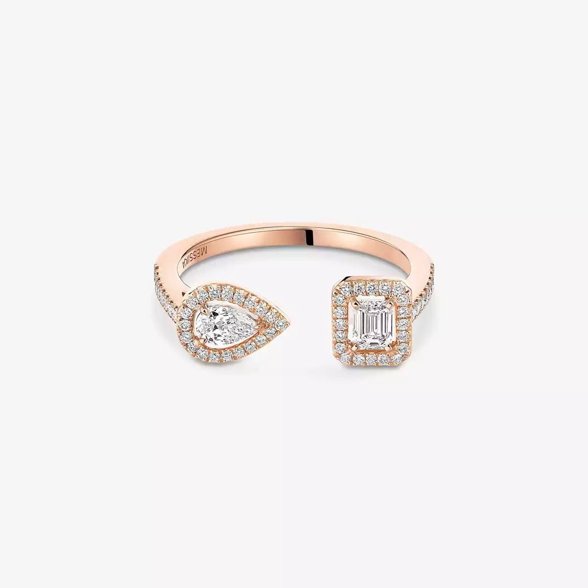 [Lumi Jewelery]My Twin Toi Gold Diamond Ring