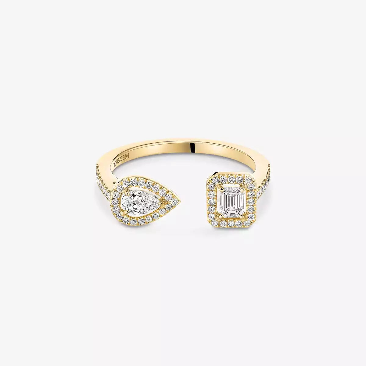 [Lumi Jewelery]My Twin Toi Gold Diamond Ring