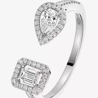 [Lumi Jewelery]My Twin Toi Gold Diamond Ring
