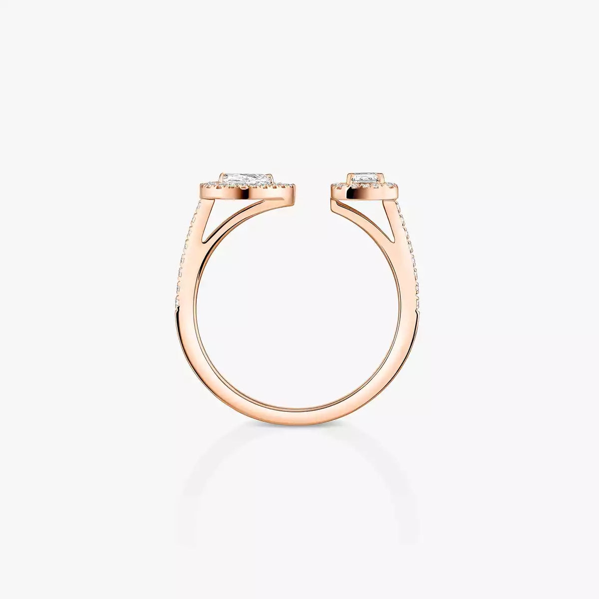 [Lumi Jewelery]My Twin Toi Gold Diamond Ring
