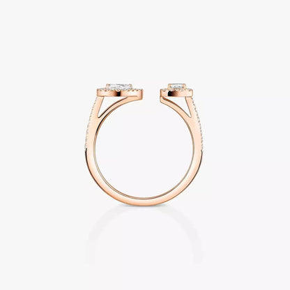 [Lumi Jewelery]My Twin Toi Gold Diamond Ring
