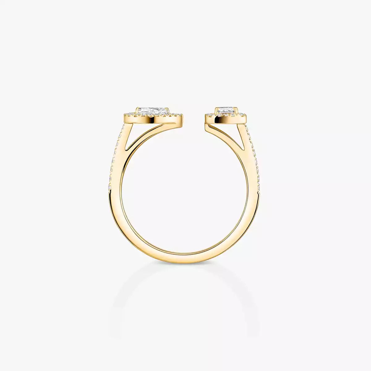 [Lumi Jewelery]My Twin Toi Gold Diamond Ring