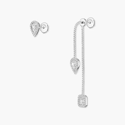 [Lumi Jewelery]Diamond Drop Earrings My Twin