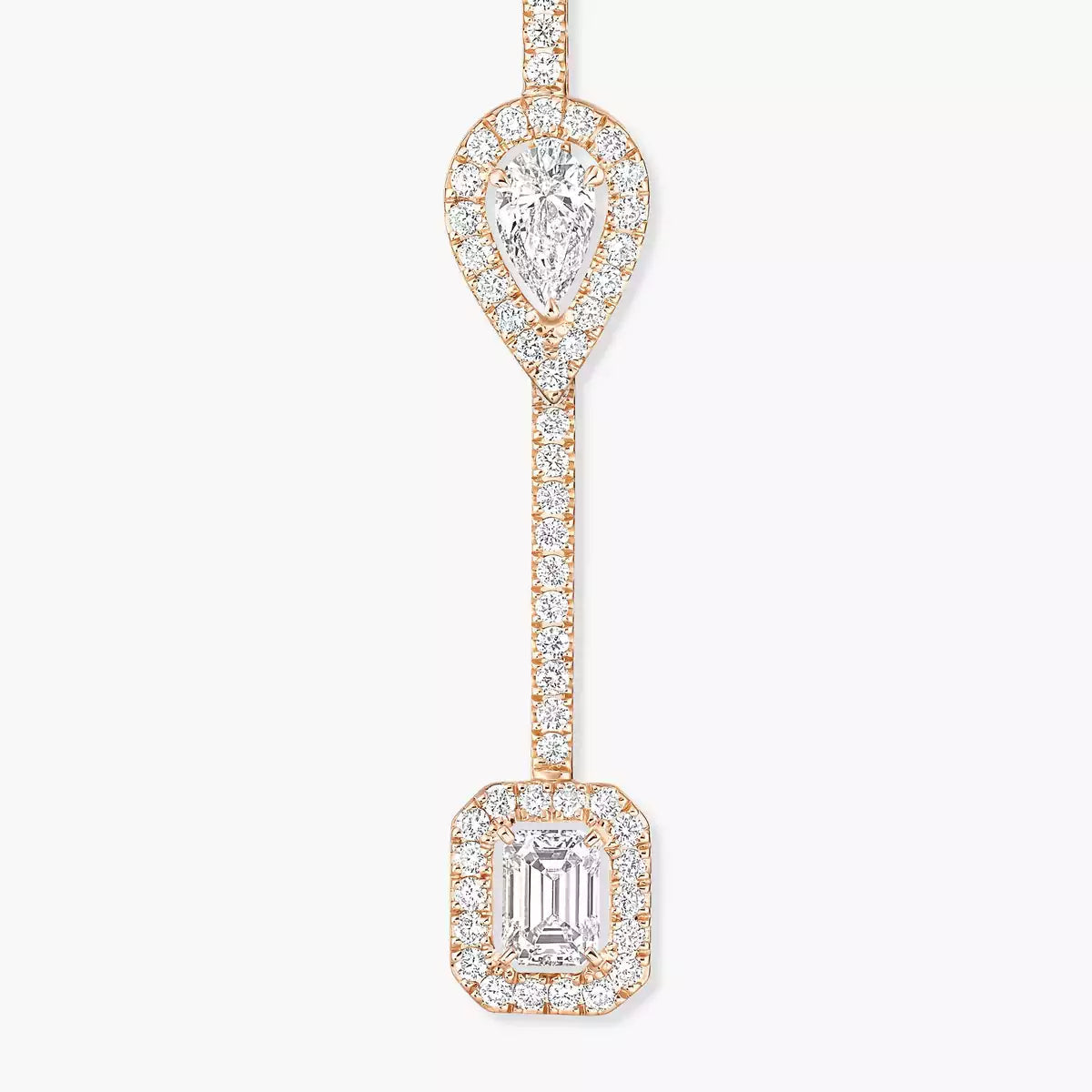 [Lumi Jewelery]Diamond Drop Earrings My Twin