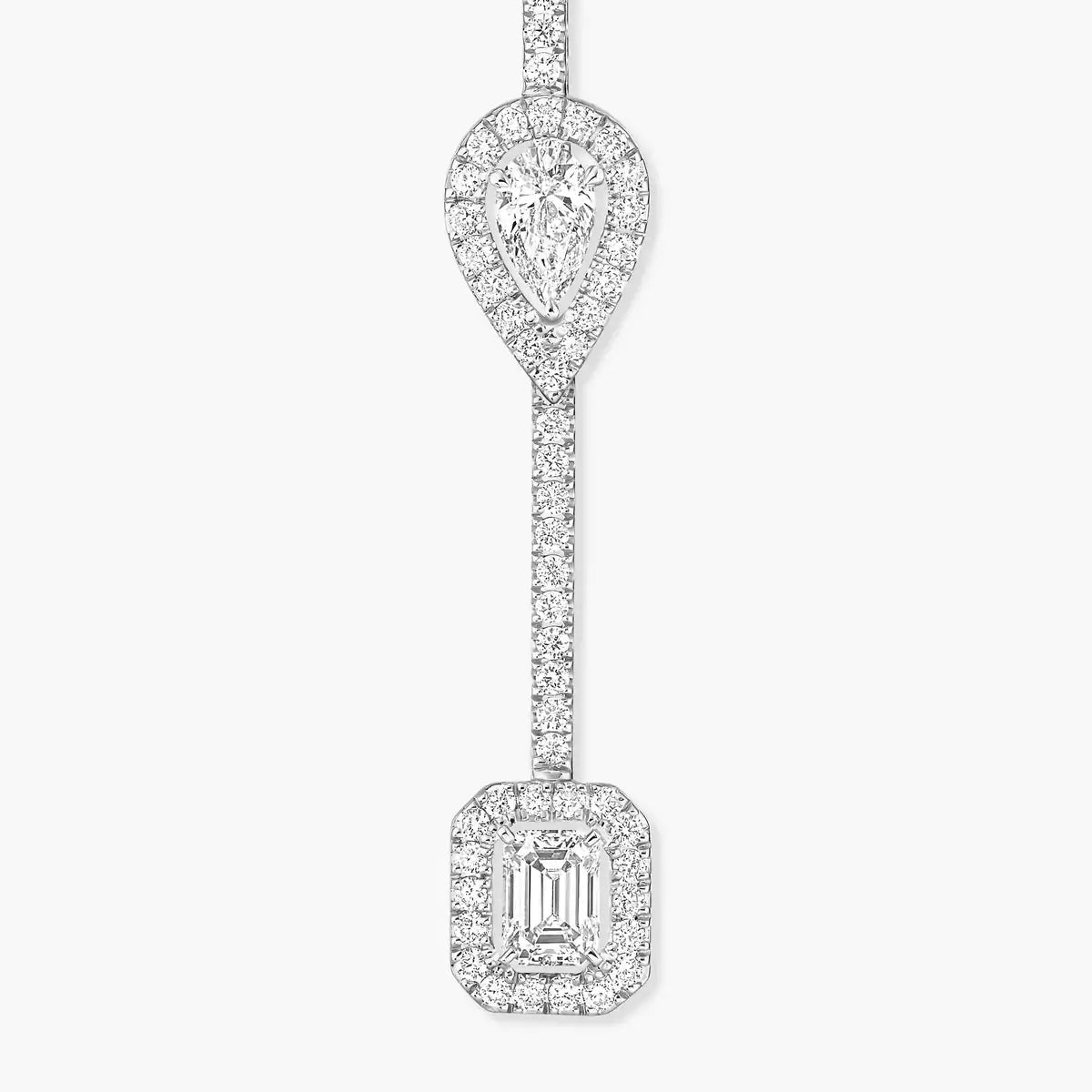 [Lumi Jewelery]Diamond Drop Earrings My Twin