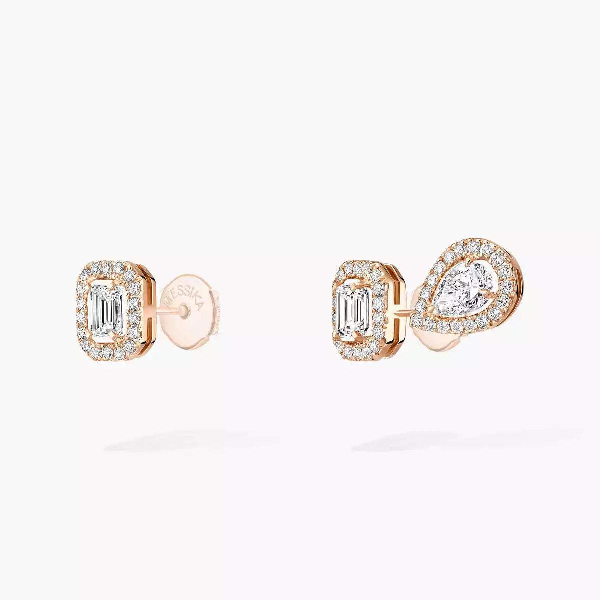 [Lumi Jewelery]Diamond Earrings 0,10ct My Twin 1+2
