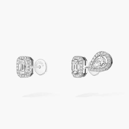 [Lumi Jewelery]Diamond Earrings 0,10ct My Twin 1+2