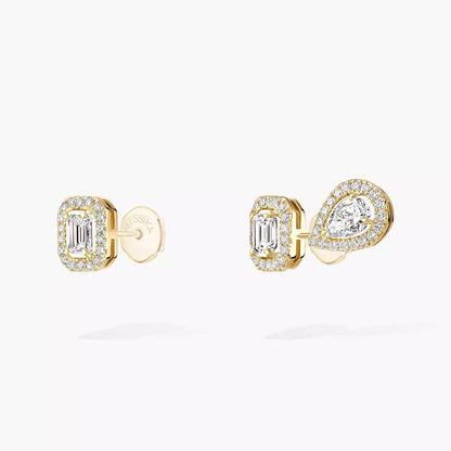 [Lumi Jewelery]Diamond Earrings 0,10ct My Twin 1+2