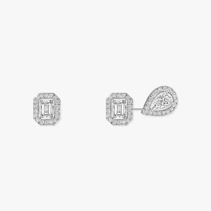 [Lumi Jewelery]Diamond Earrings 0,10ct My Twin 1+2
