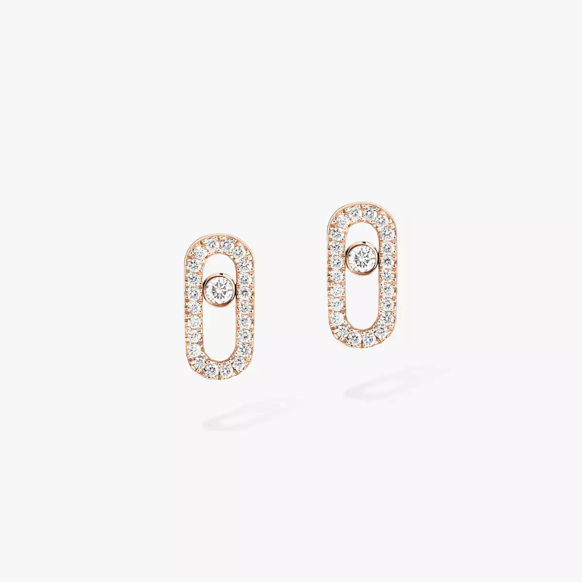 [Lumi Jewelery]Move Uno Diamond Earrings