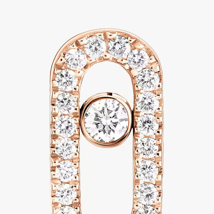 [Lumi Jewelery]Move Uno Diamond Earrings
