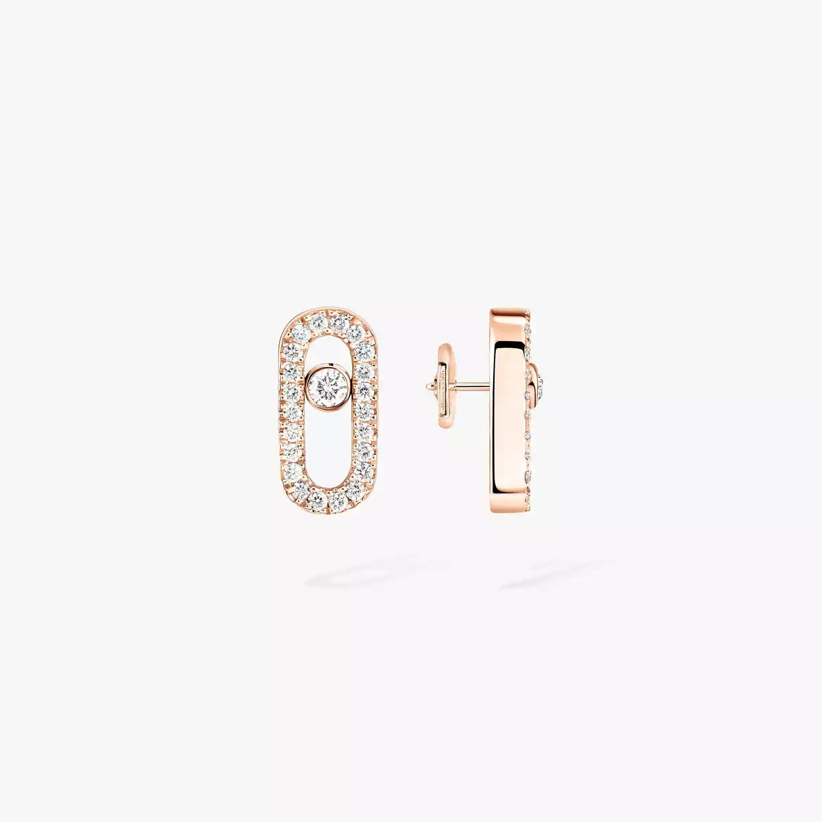 [Lumi Jewelery]Move Uno Diamond Earrings