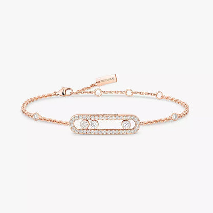 [Lumi Jewelery]Pav辿 Baby Move Diamond Bracelet