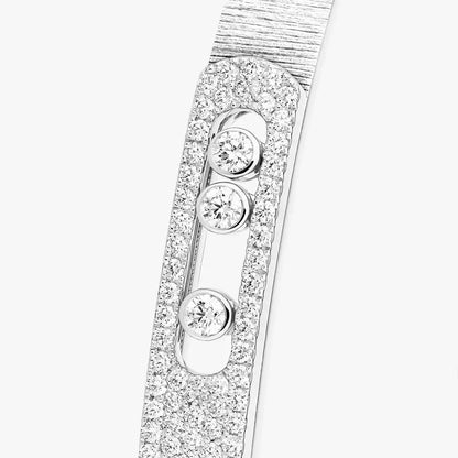 [Lumi Jewelery]Move Noa Cisel辿 half pav辿 bangle