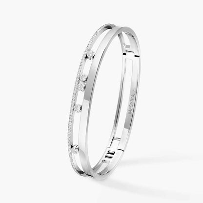 [Lumi Jewelery]Move Romane Diamond Bangle Bracelet