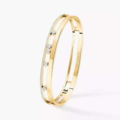[Lumi Jewelery]Move Romane Diamond Bangle Bracelet