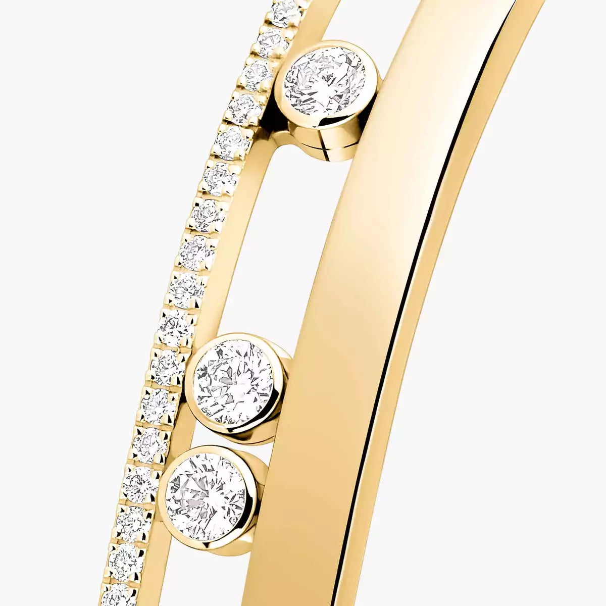 [Lumi Jewelery]Move Romane Diamond Bangle Bracelet