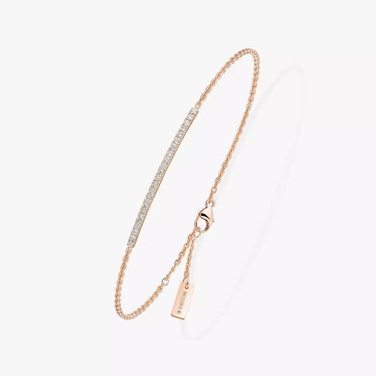 [Lumi Jewelery]Diamond Thin Bangle 0.15ct My Twin Toi & Moi