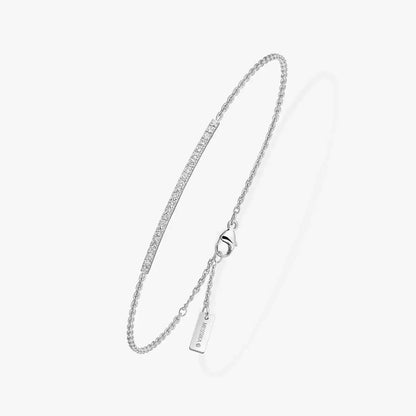 [Lumi Jewelery]Diamond Thin Bangle 0.15ct My Twin Toi & Moi