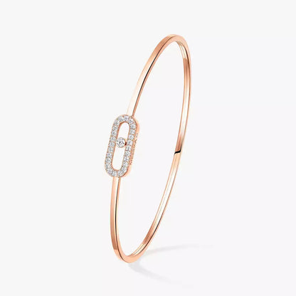 [Lumi Jewelery]Move Uno pav辿 flex bangle medium