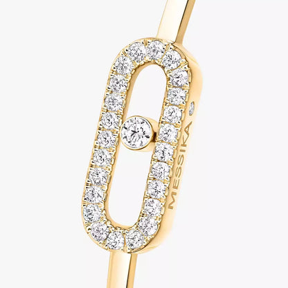 [Lumi Jewelery]Move Uno pav辿 flex bangle medium