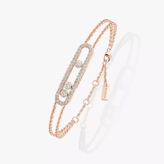 [Lumi Jewelery] Move Classique pav辿 bracelet