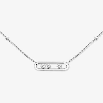 [Lumi Jewelery] Baby Move Gold Diamond Necklace