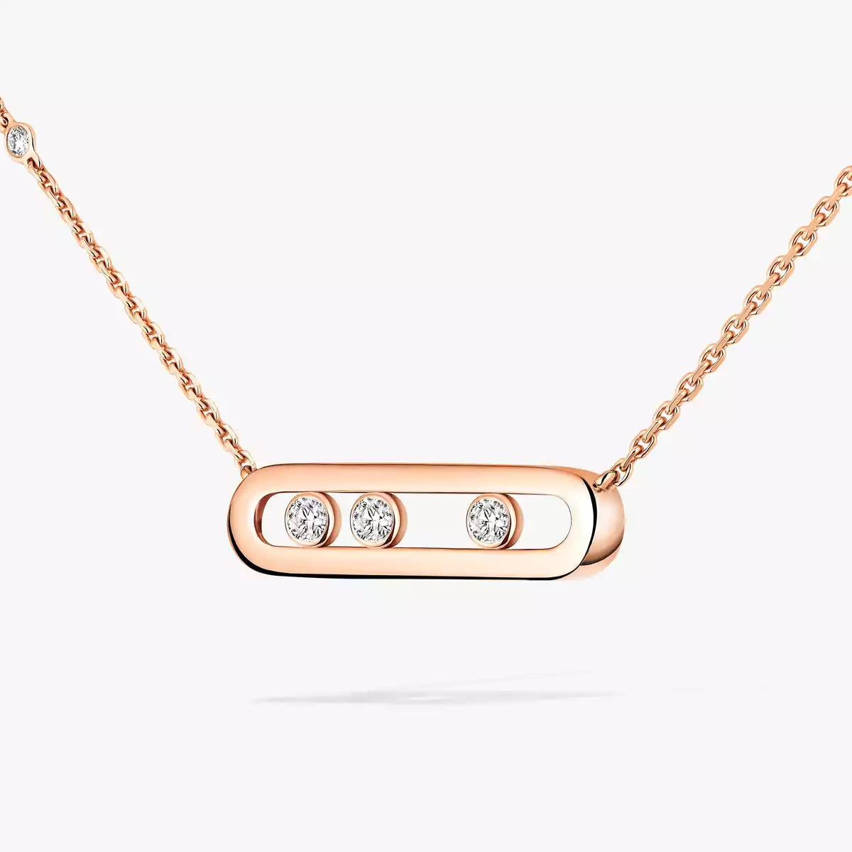 [Lumi Jewelery] Baby Move Gold Diamond Necklace