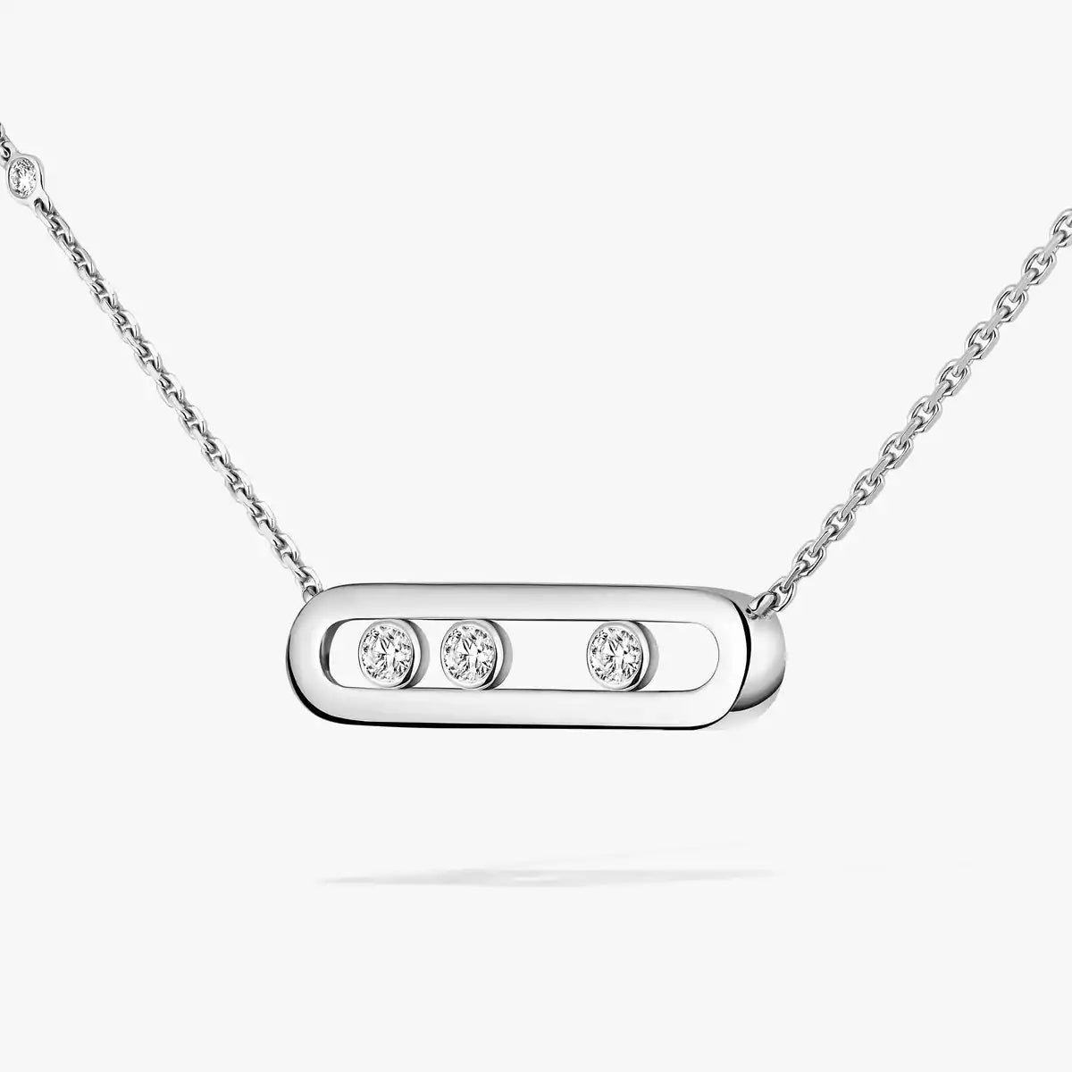 [Lumi Jewelery] Baby Move Gold Diamond Necklace