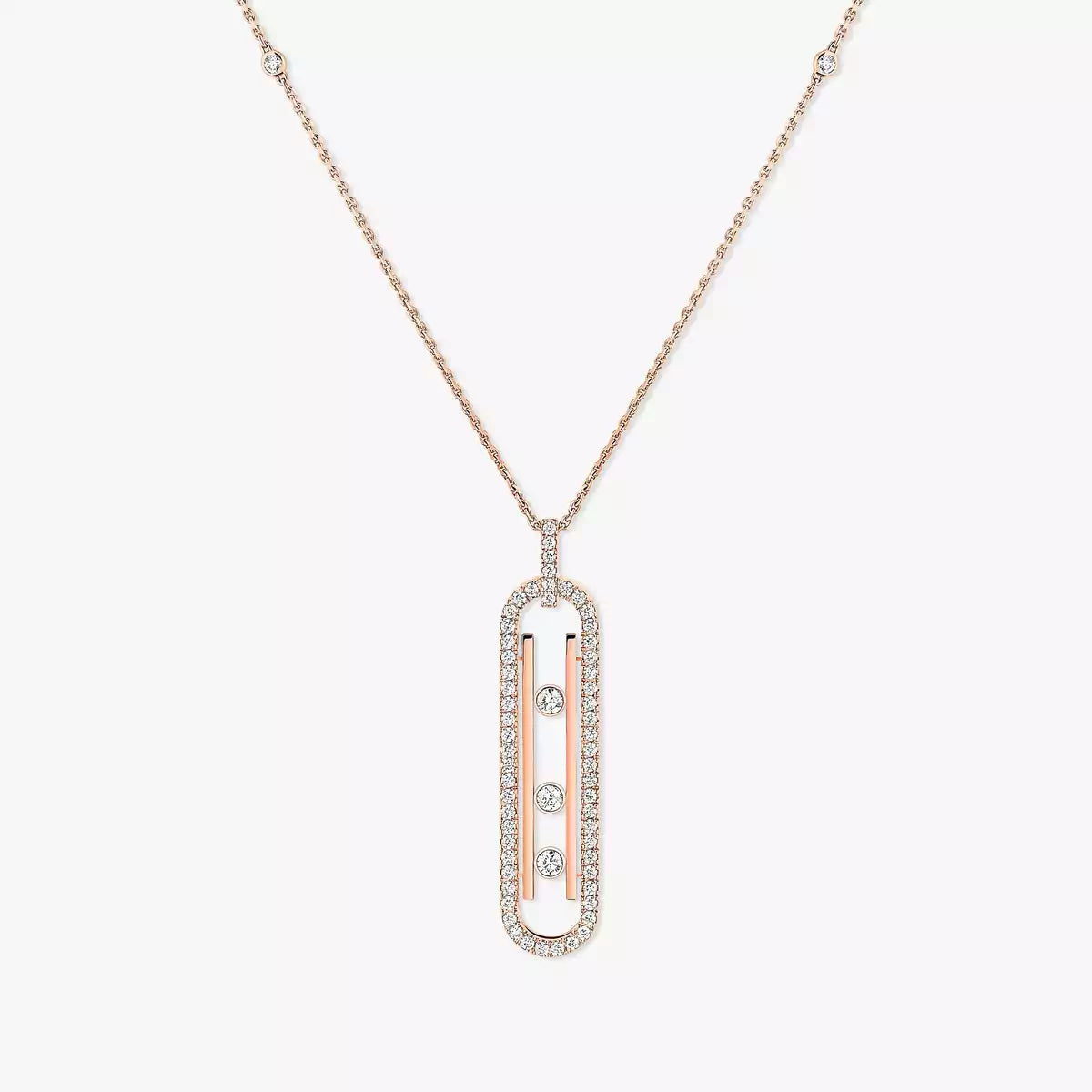 [Lumi Jewelery]Diamond Necklace Move 10Th