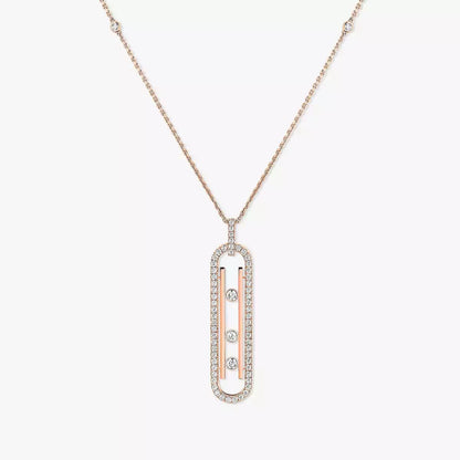 [Lumi Jewelery]Diamond Necklace Move 10Th