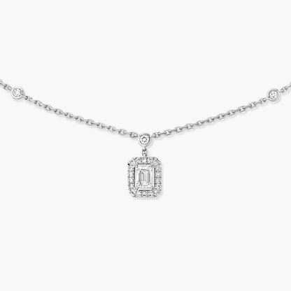 [Lumi Jewelery]My Twin Diamond Necklace in Silver