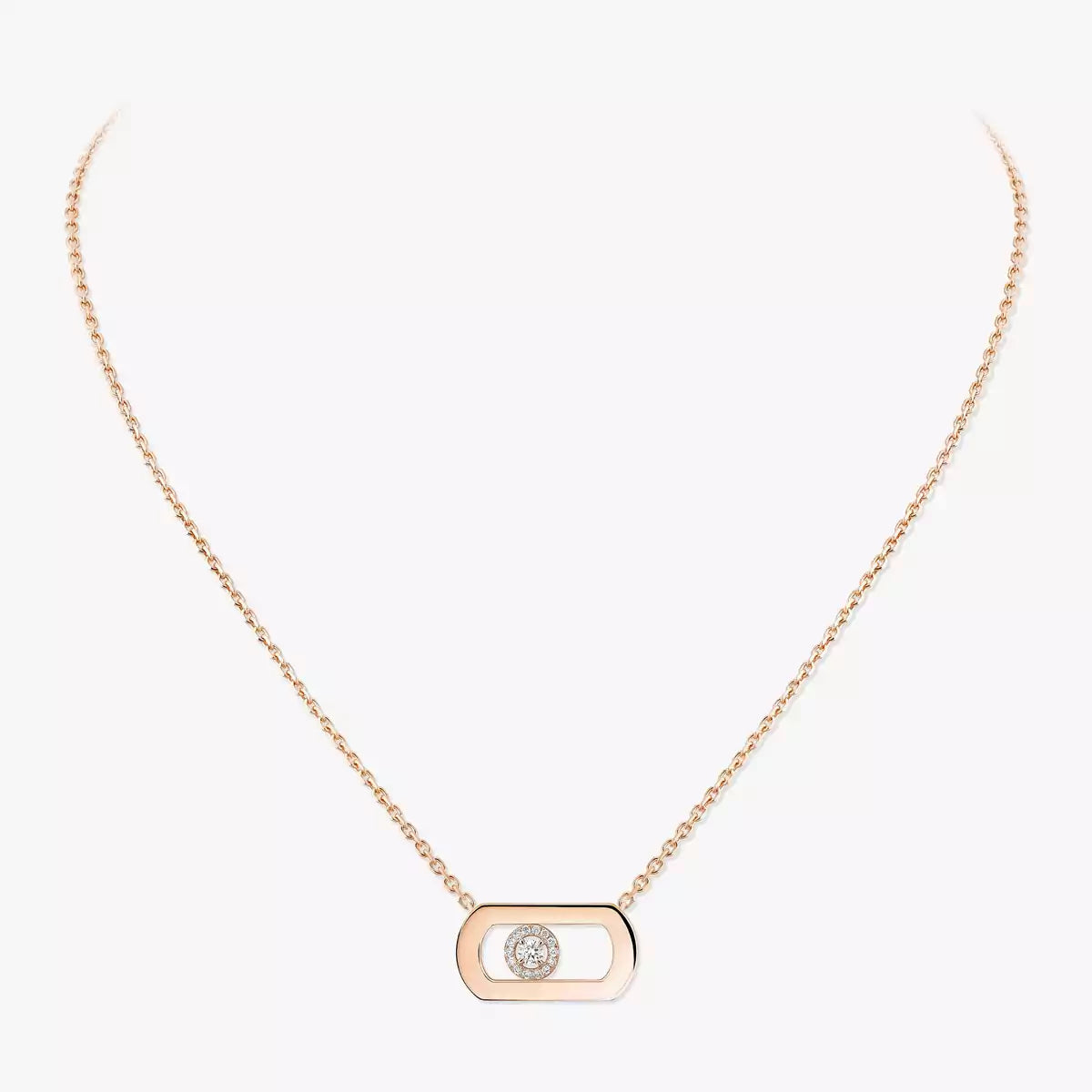 [Lumi Jewelery]So Move Diamond Necklace in Gold