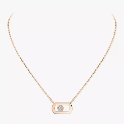 [Lumi Jewelery]So Move Diamond Necklace in Gold