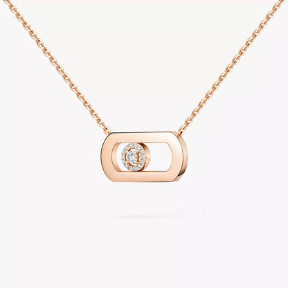 [Lumi Jewelery]So Move Diamond Necklace in Gold