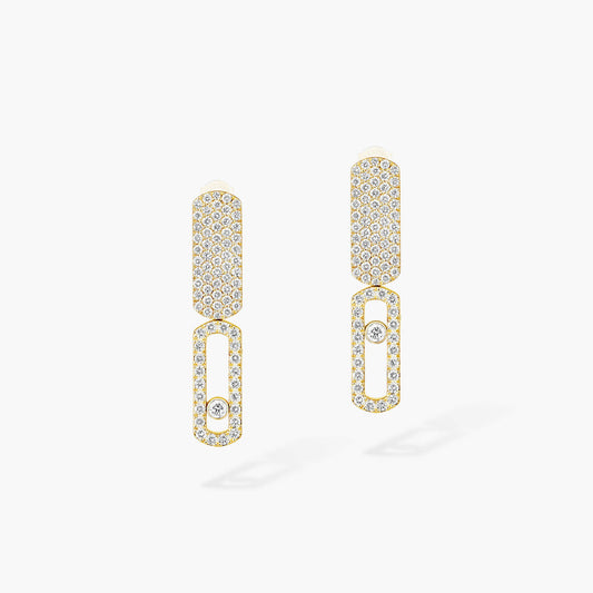 [Lumi Jewelery]Imperial Move SM Diamond Earrings