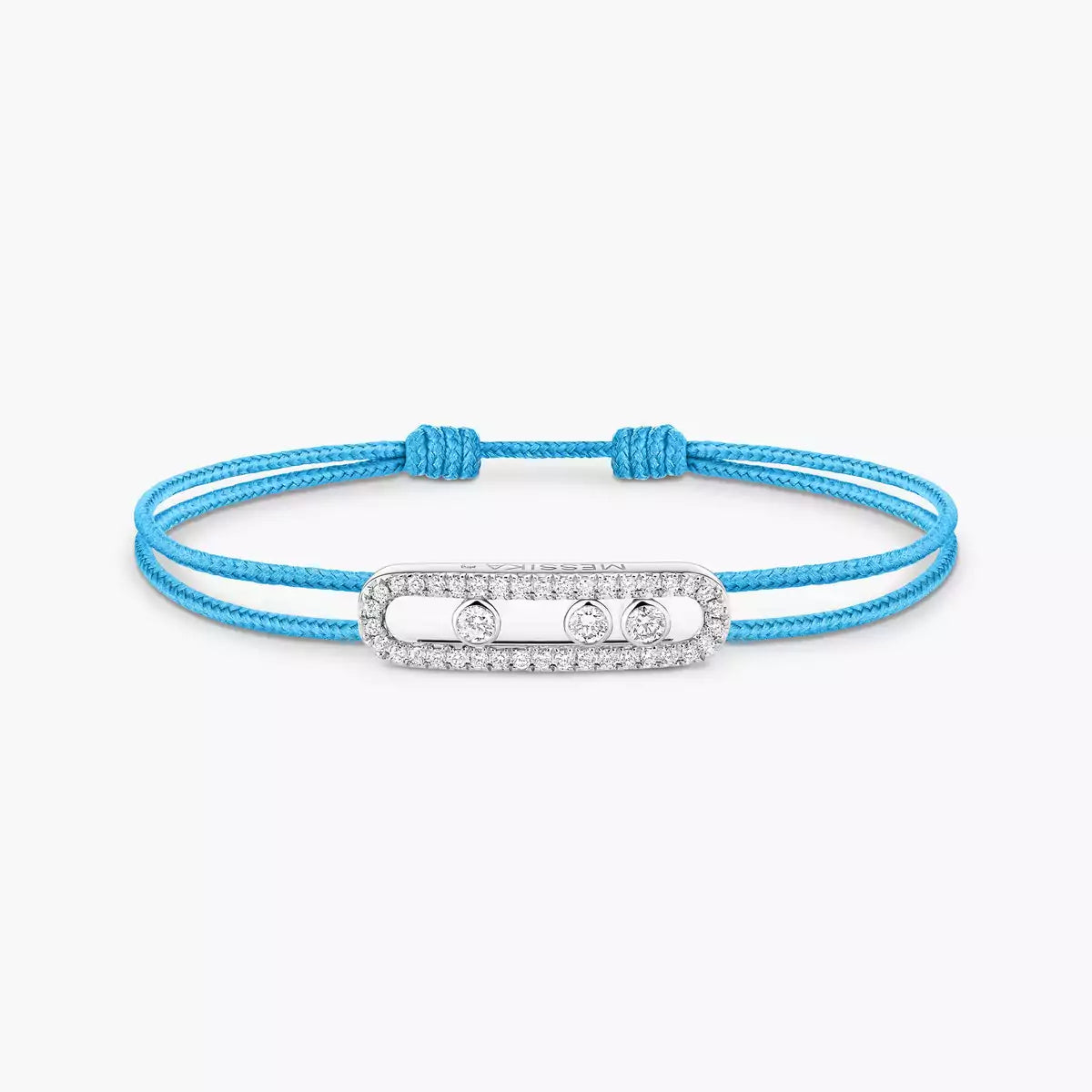 [Lumi Jewelery]Messika Care(s) pink cord pav辿 bracelet